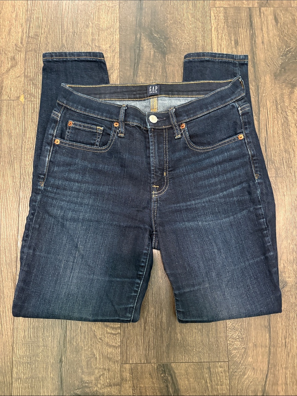 GAP Women's Dark Indigo Skinny Jeans